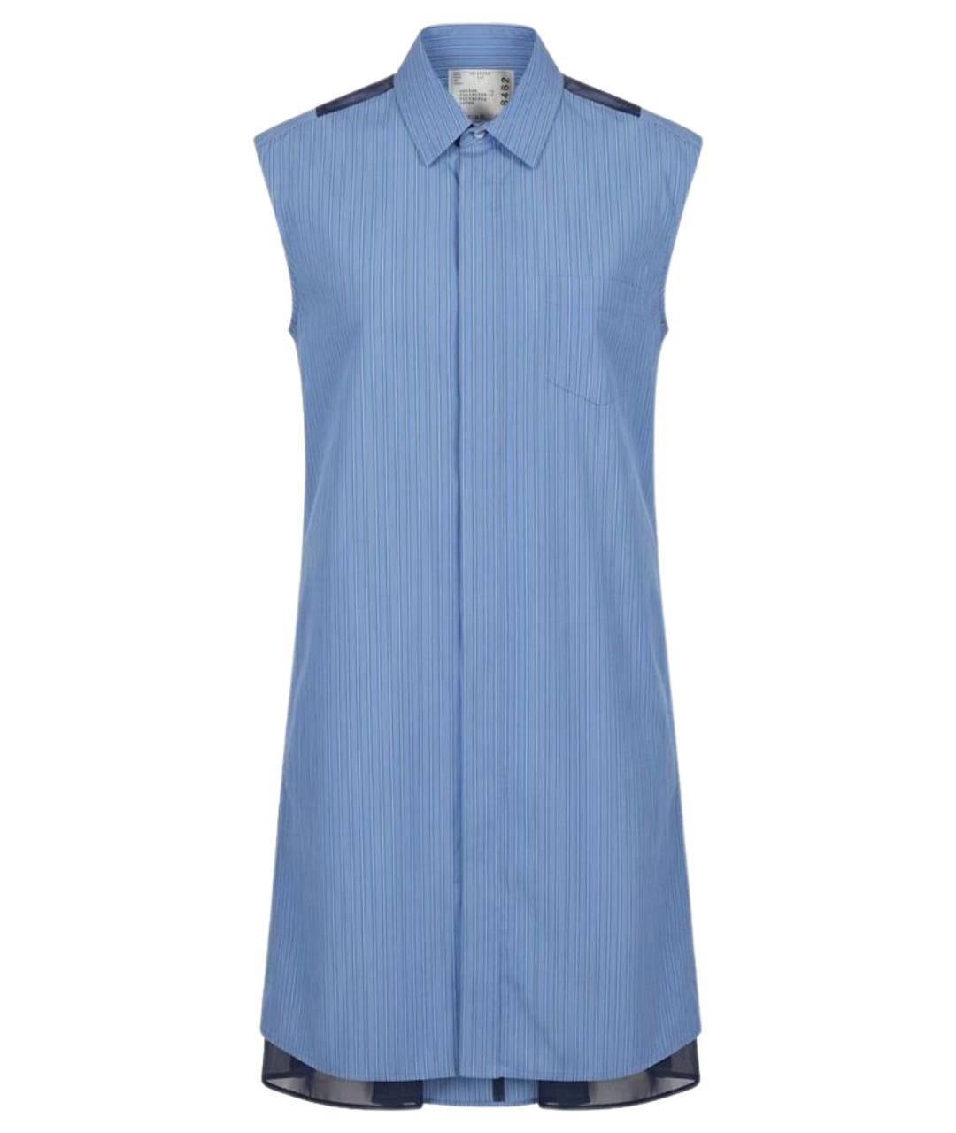 SACAI Синее повседневное платье, фото 1