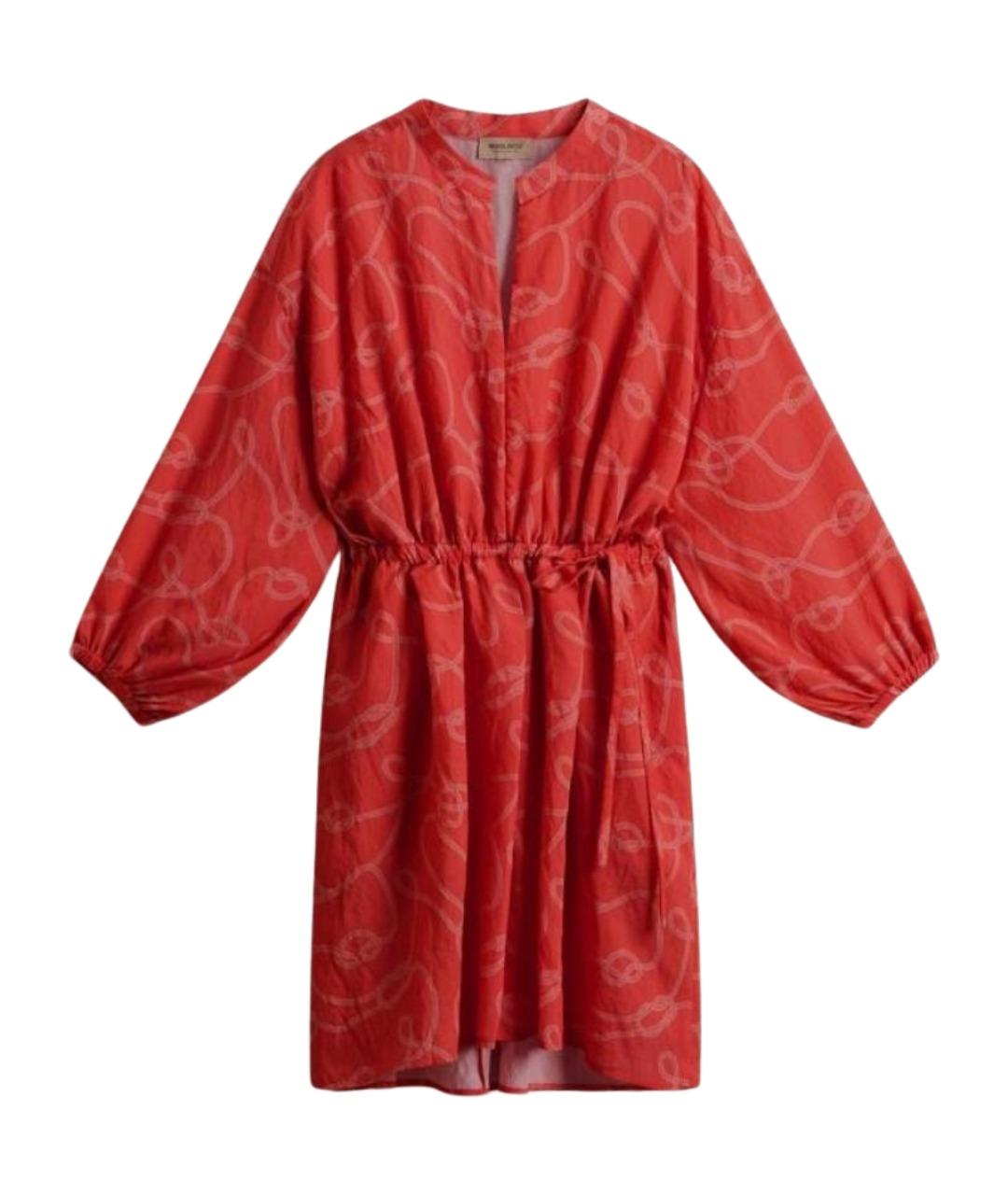 WOOLRICH Красное полиамидовое повседневное платье, фото 1