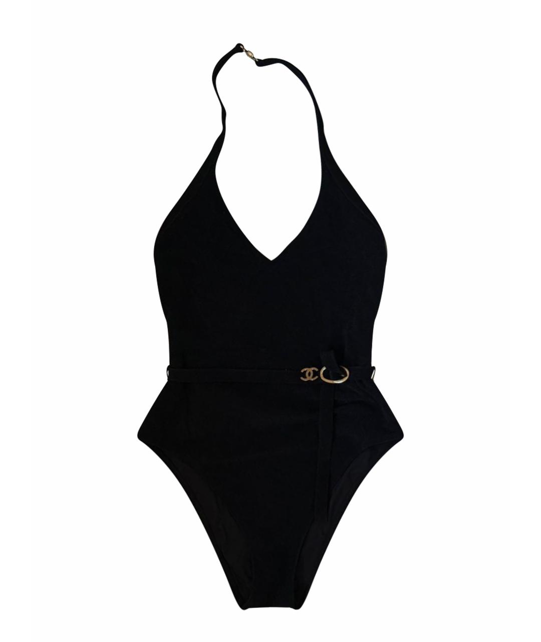 CHANEL Черный купальник, фото 1