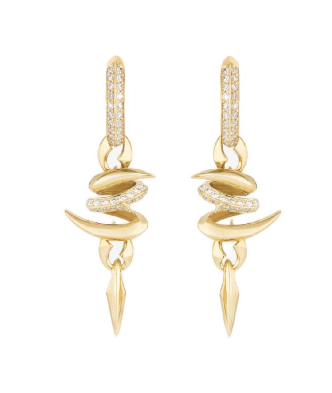 STEPHEN WEBSTER Золотые серьги из желтого золота, фото 2