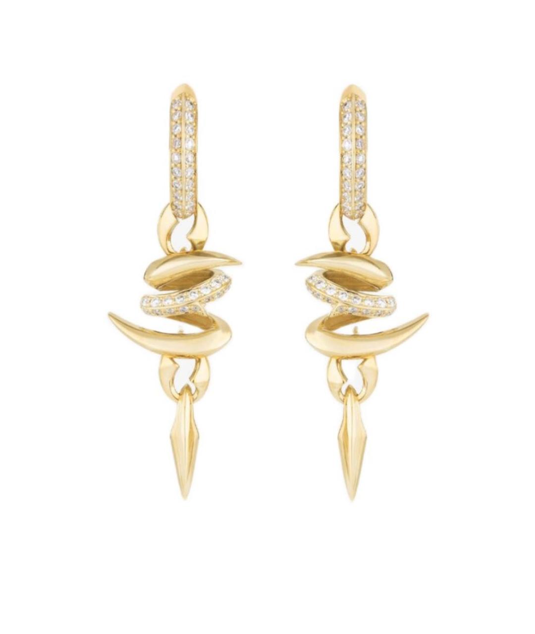 STEPHEN WEBSTER Золотые серьги из желтого золота, фото 3