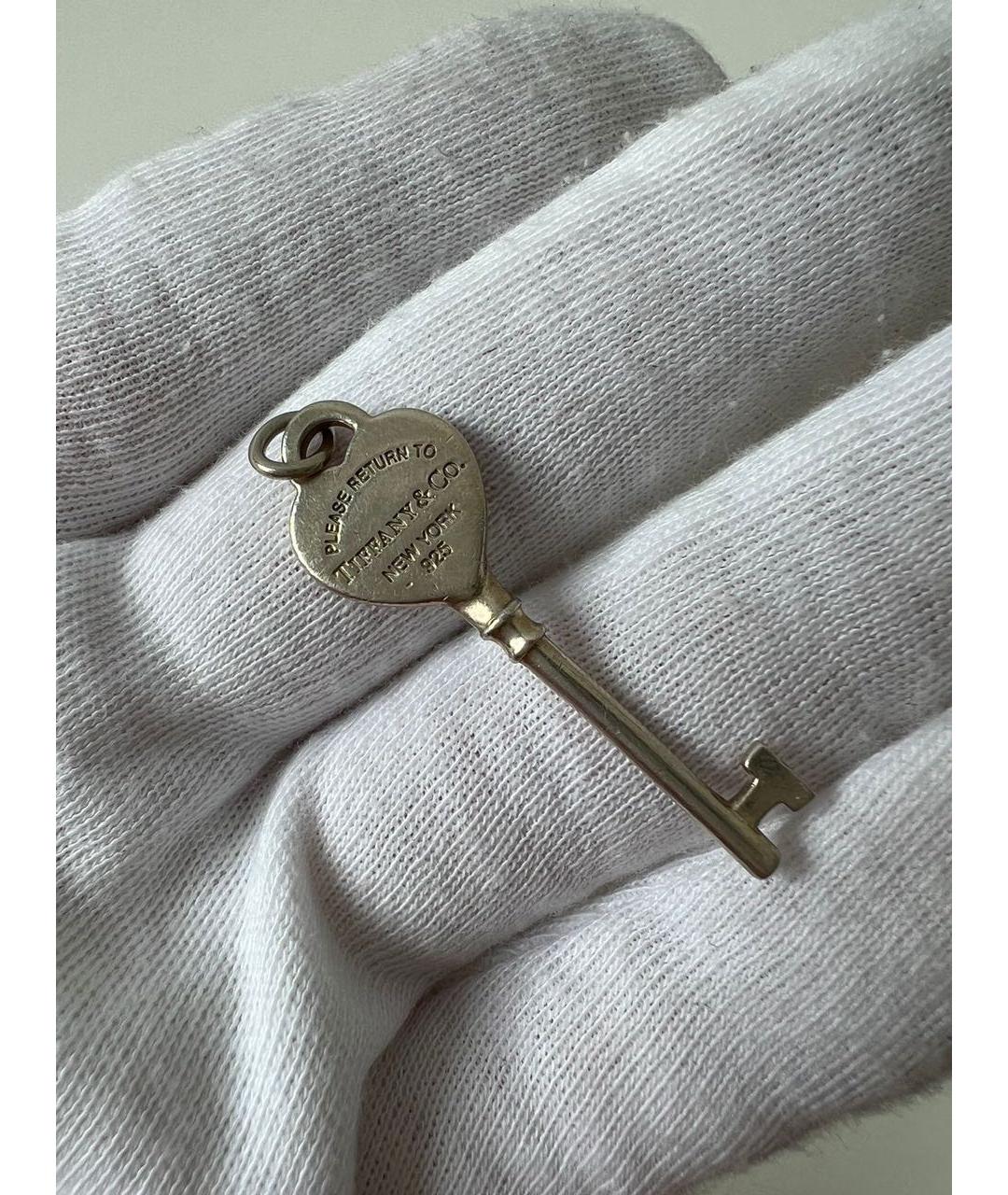 TIFFANY&CO Белый брелок, фото 4