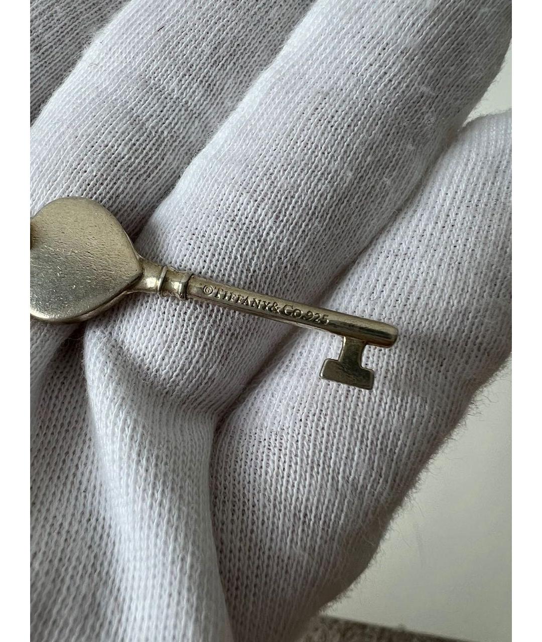 TIFFANY&CO Белый брелок, фото 3