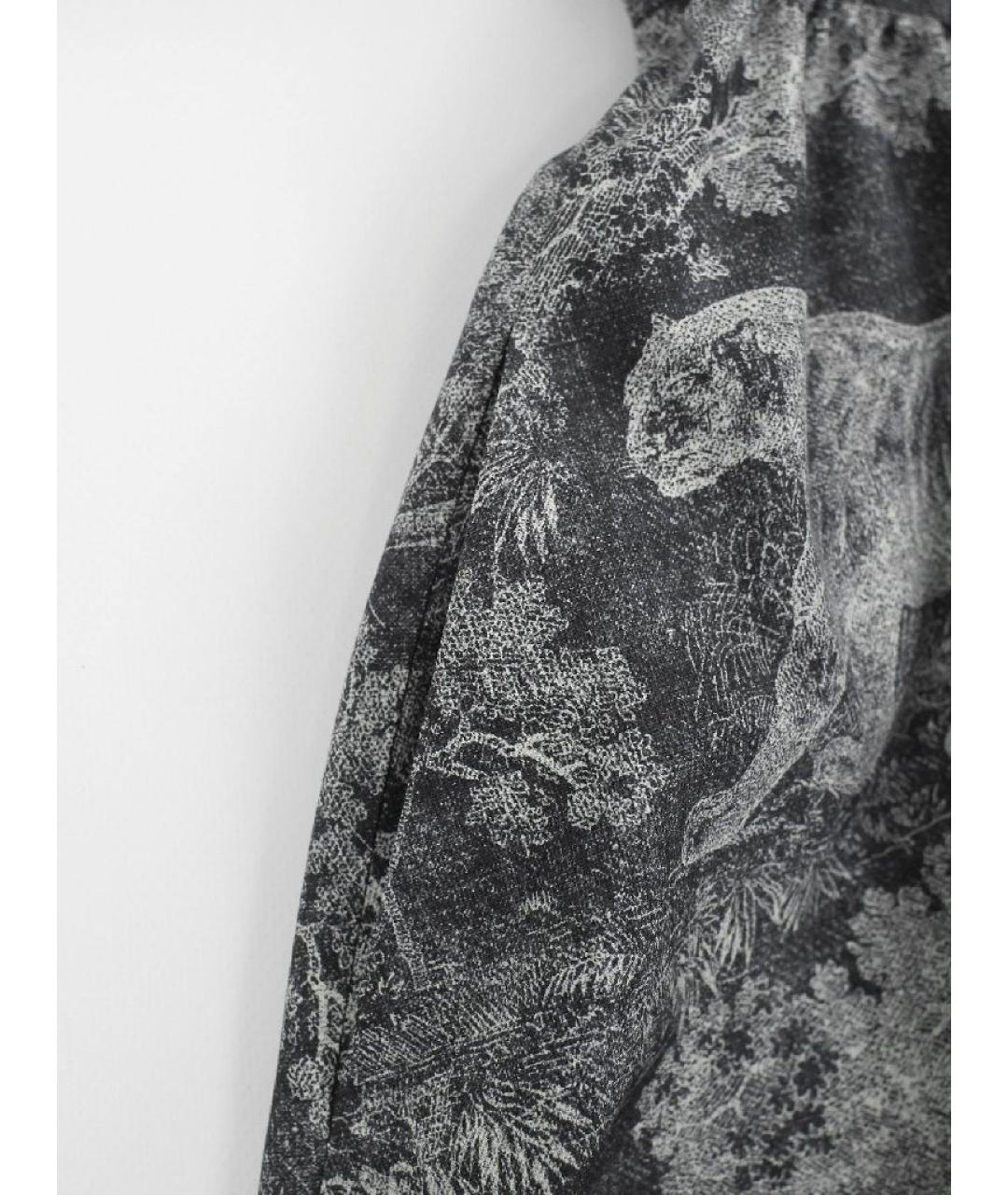 CHRISTIAN DIOR Серый хлопковый сарафан, фото 6