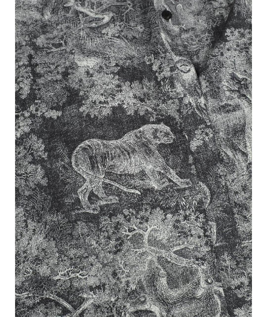 CHRISTIAN DIOR Серый хлопковый сарафан, фото 8