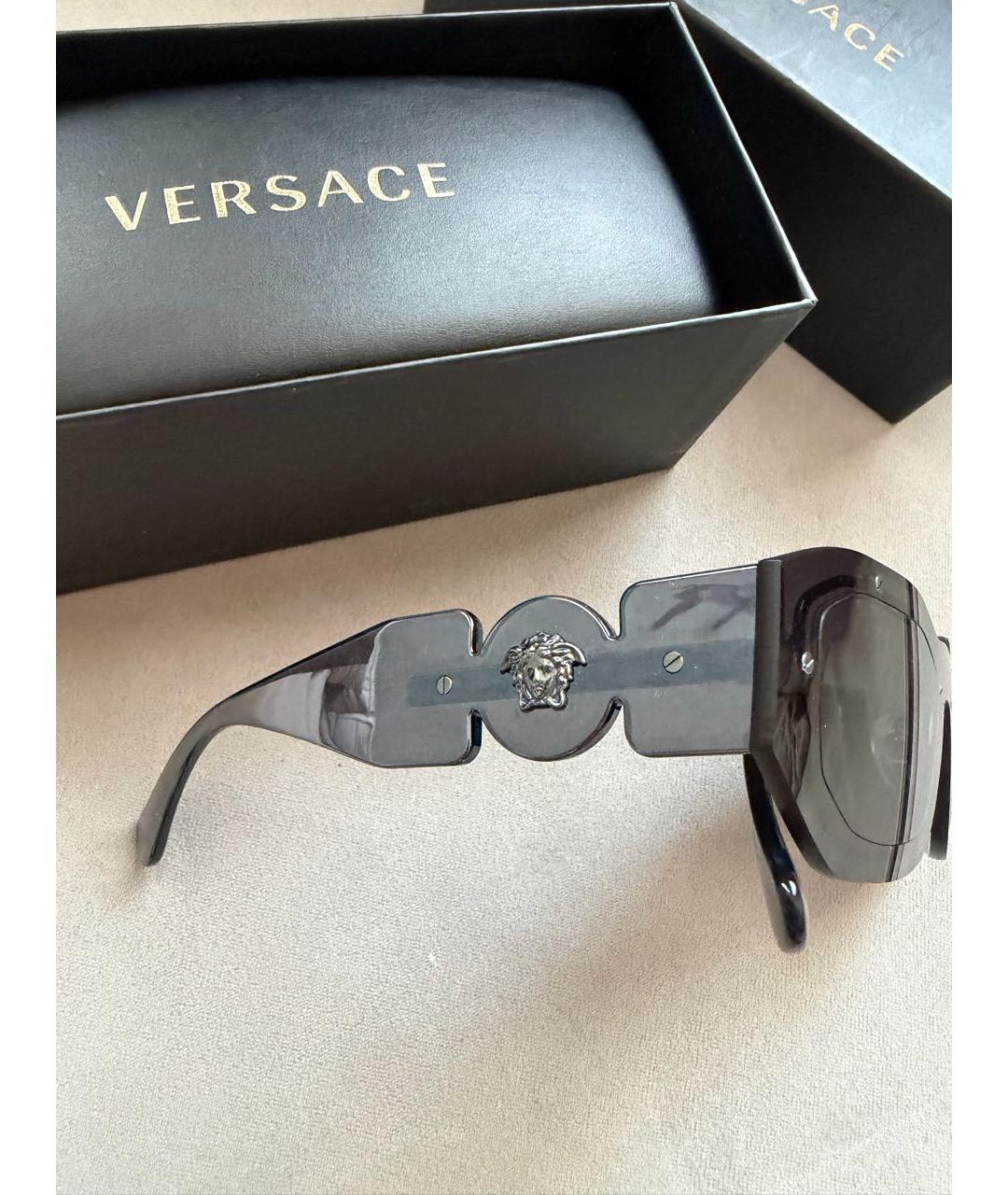 VERSACE Серебряные солнцезащитные очки, фото 3