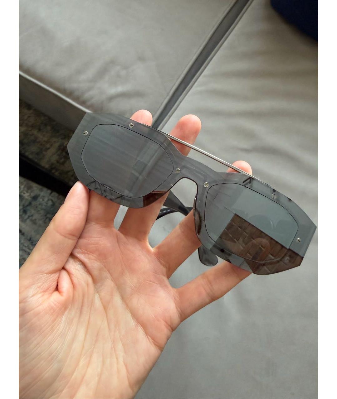 VERSACE Серебряные солнцезащитные очки, фото 6