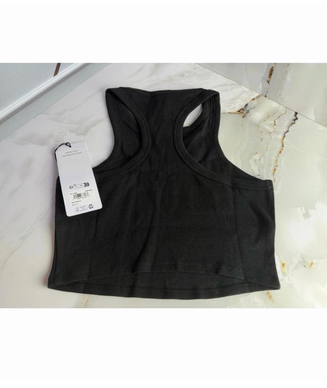 ALO YOGA Черная майка, фото 4
