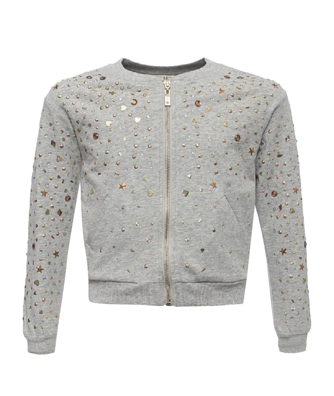 TWIN-SET Серый хлопковый жакет / жилет, фото 1