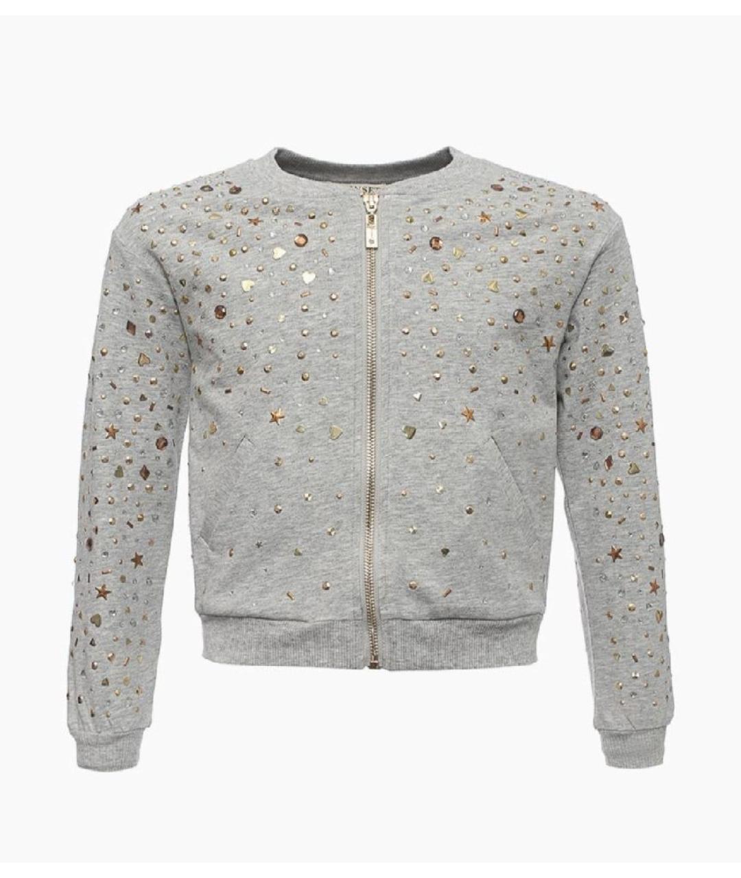 TWIN-SET Серый хлопковый жакет / жилет, фото 4