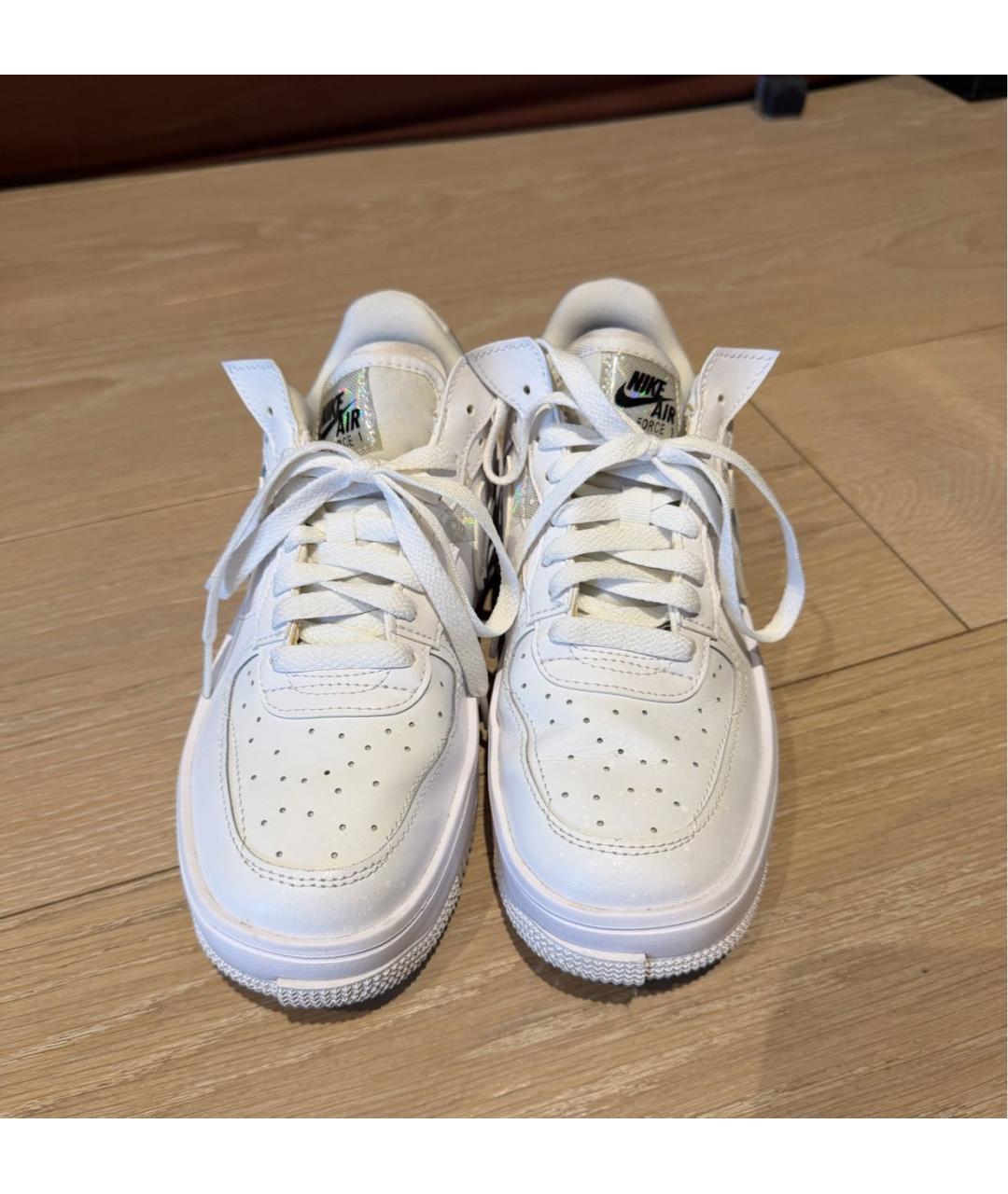 NIKE Белые кожаные кеды, фото 2