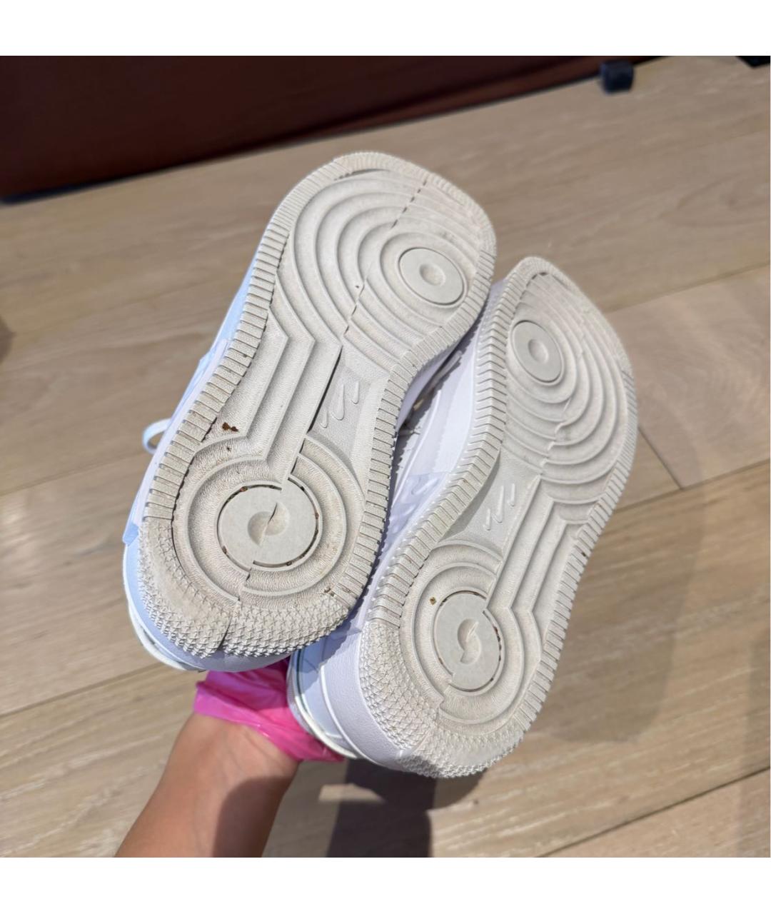 NIKE Белые кожаные кеды, фото 6