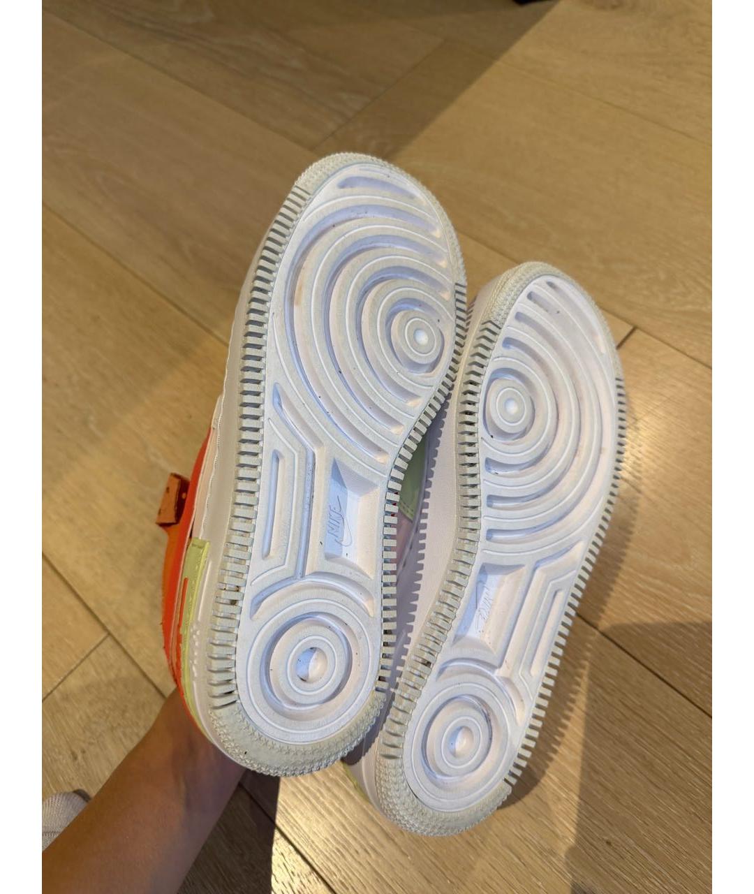 NIKE Белые кожаные кеды, фото 5