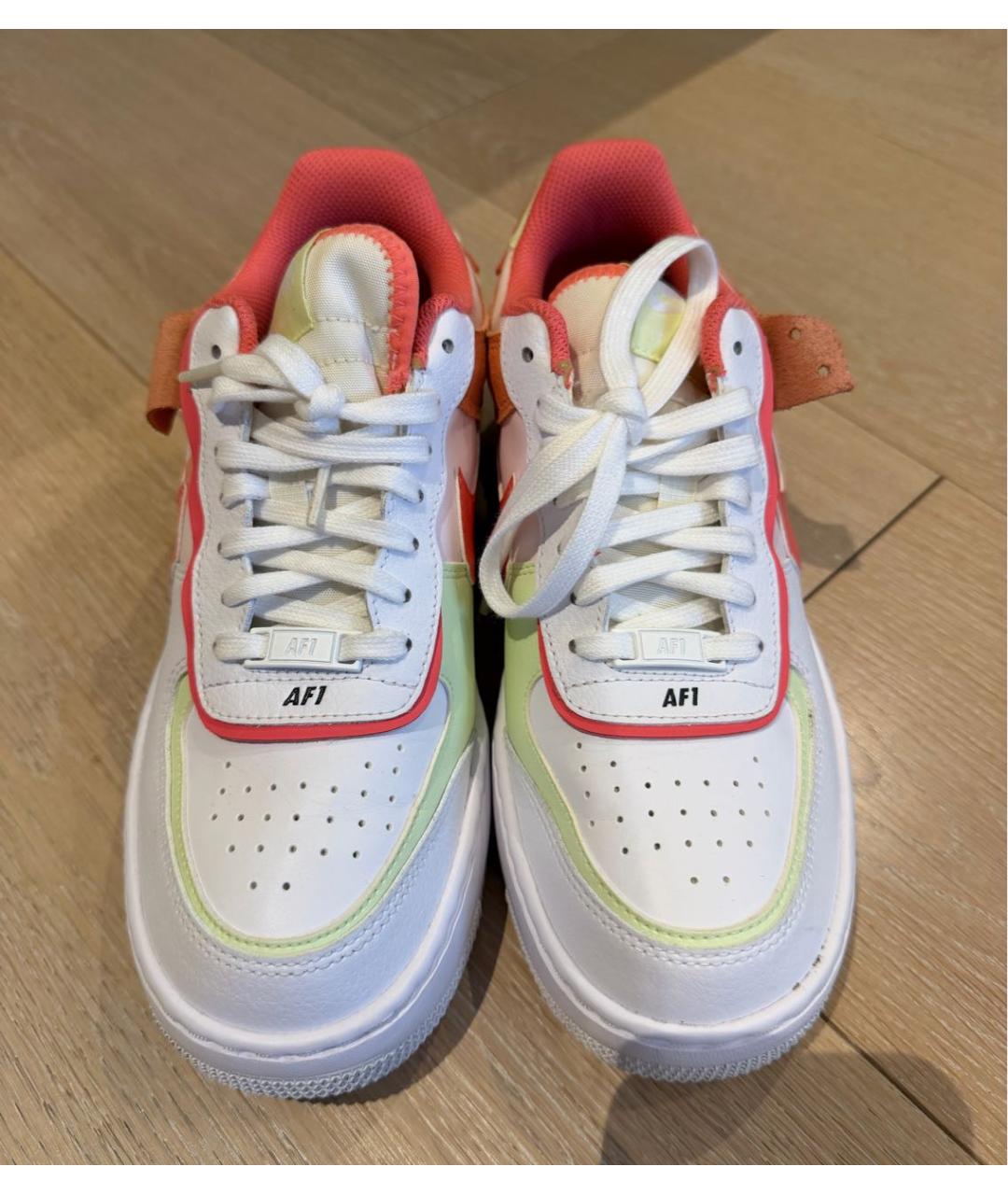 NIKE Белые кожаные кеды, фото 2