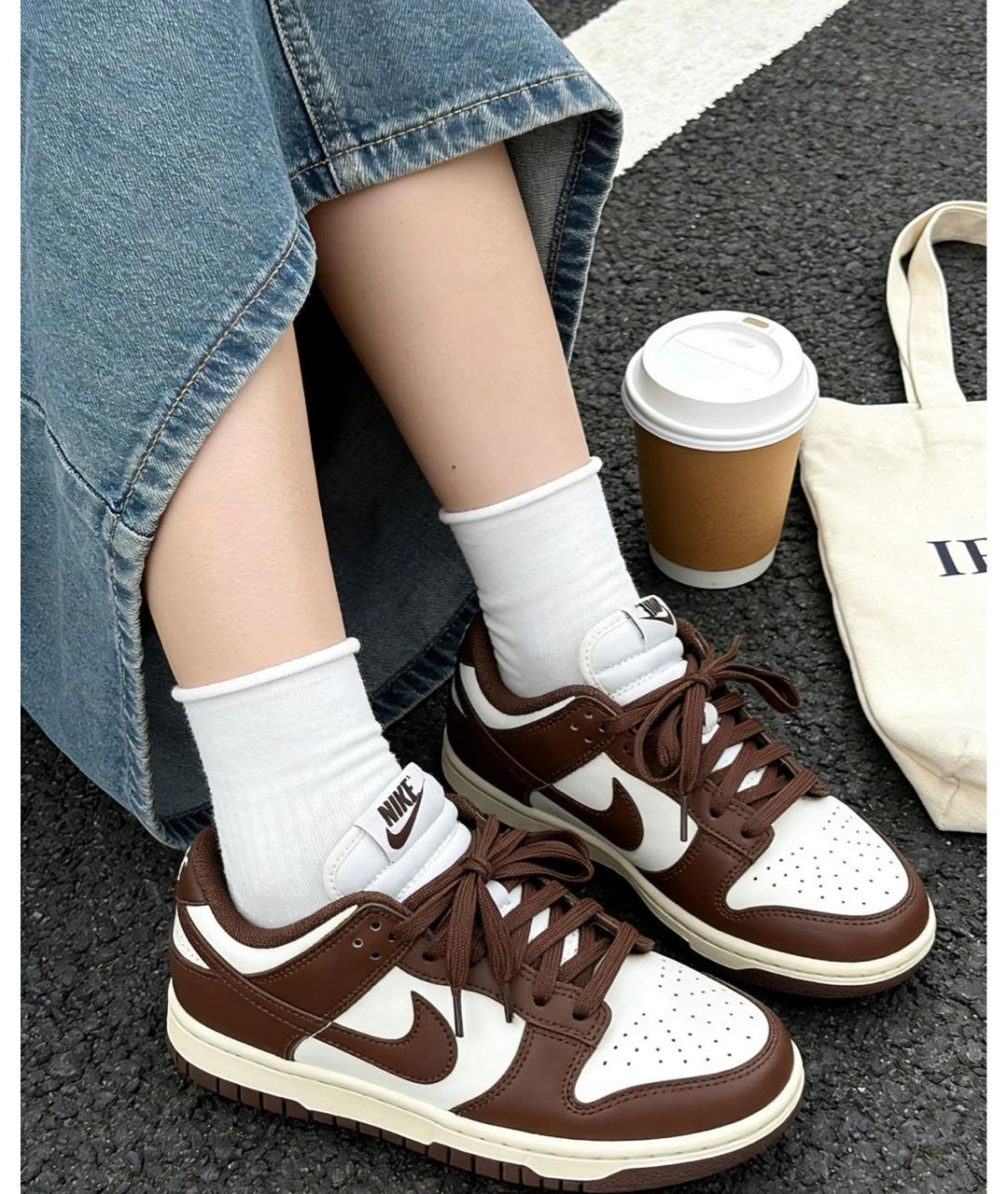 NIKE Коричневые кроссовки, фото 5