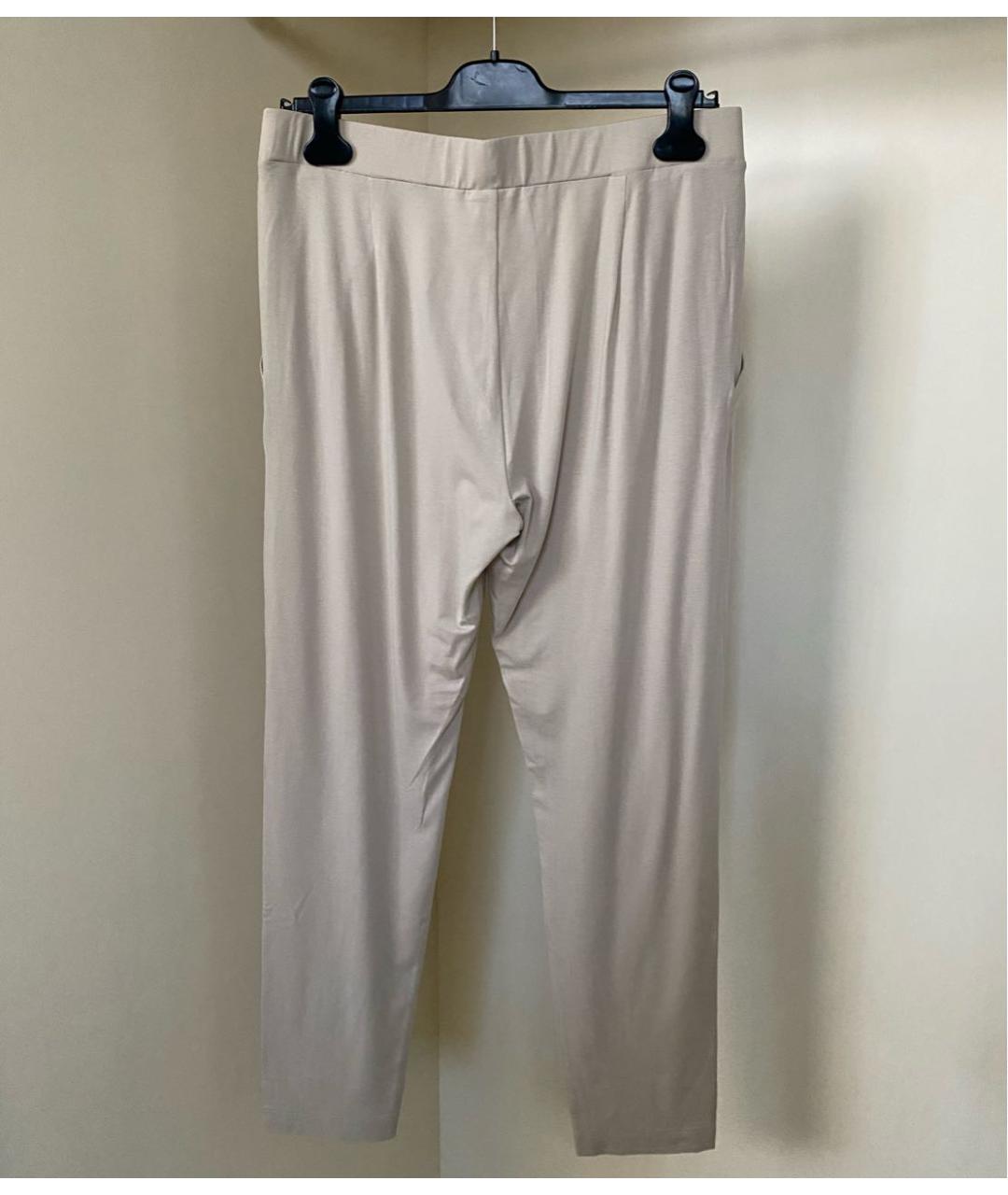 D.EXTERIOR Бежевый вискозный костюм с брюками, фото 8