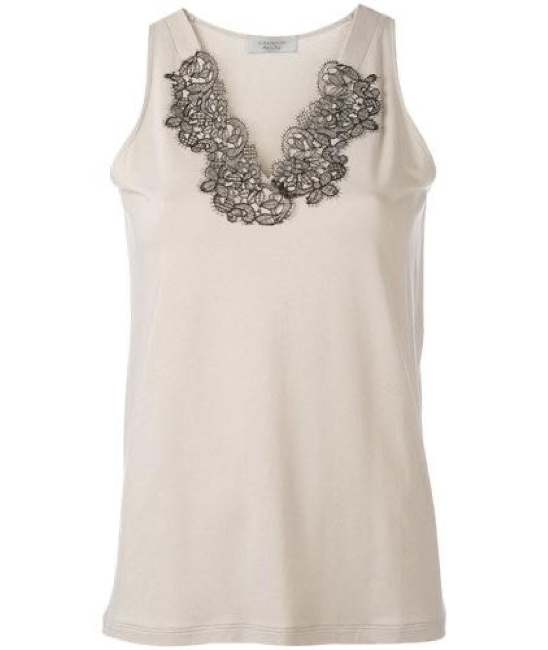 D.EXTERIOR Бежевый вискозный костюм с брюками, фото 2