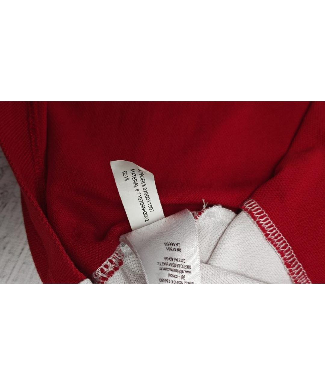 POLO RALPH LAUREN Белое хлопковое поло с коротким рукавом, фото 5