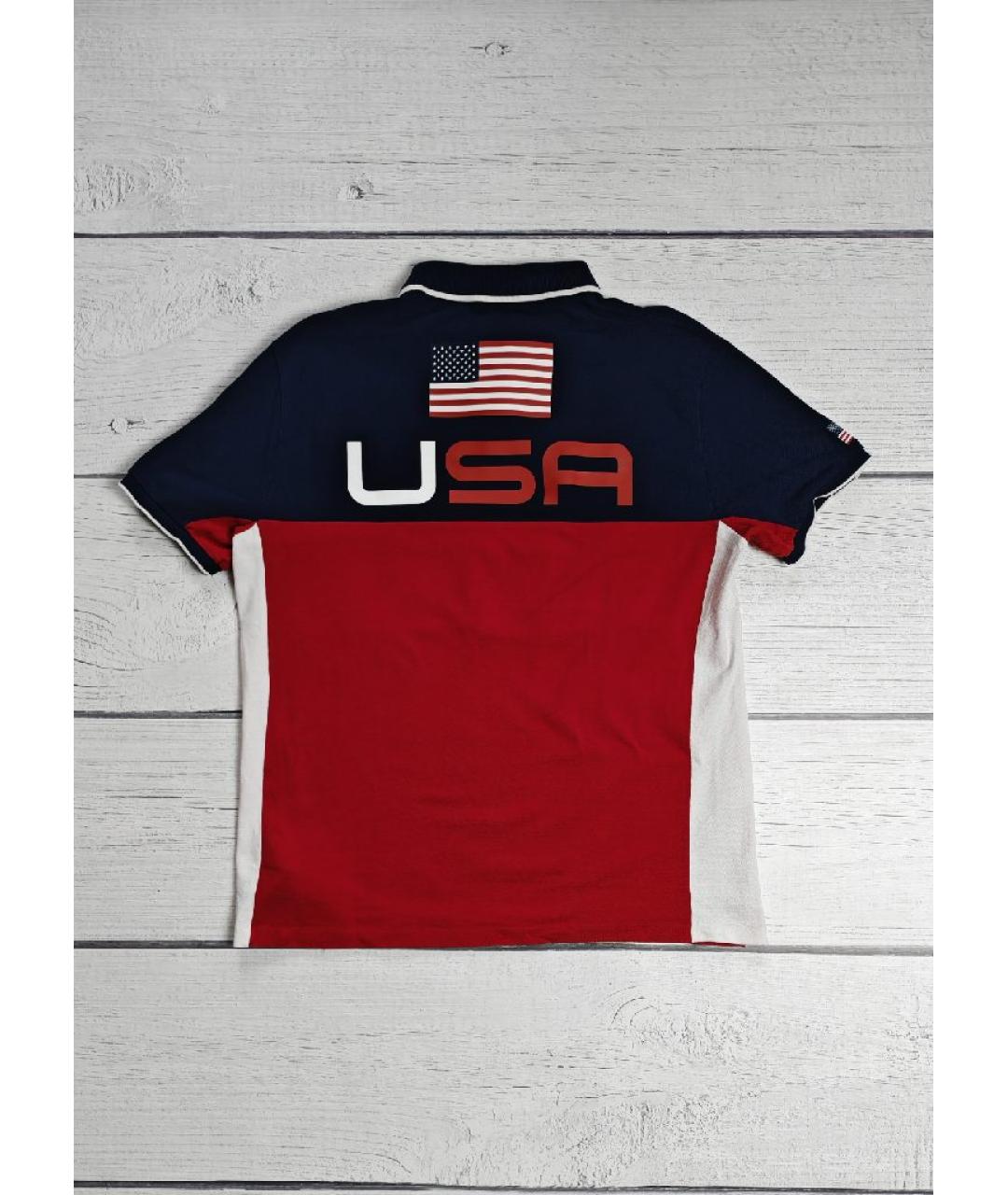 POLO RALPH LAUREN Белое хлопковое поло с коротким рукавом, фото 2