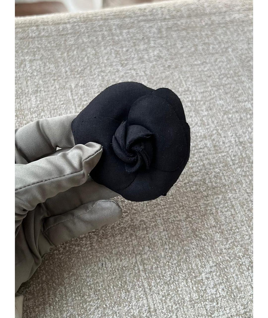 CHANEL Черная булавка / брошь, фото 5