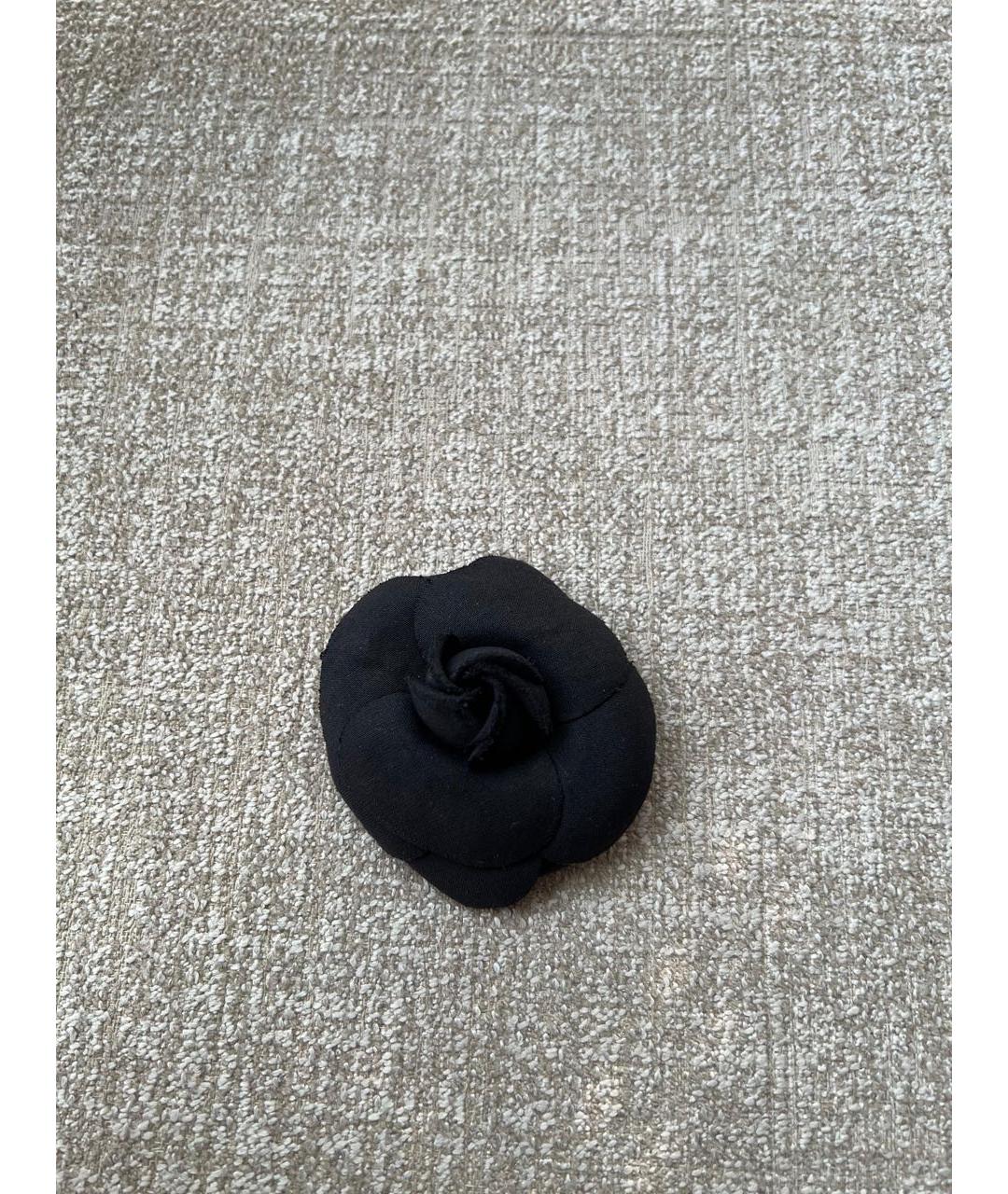 CHANEL Черная булавка / брошь, фото 6