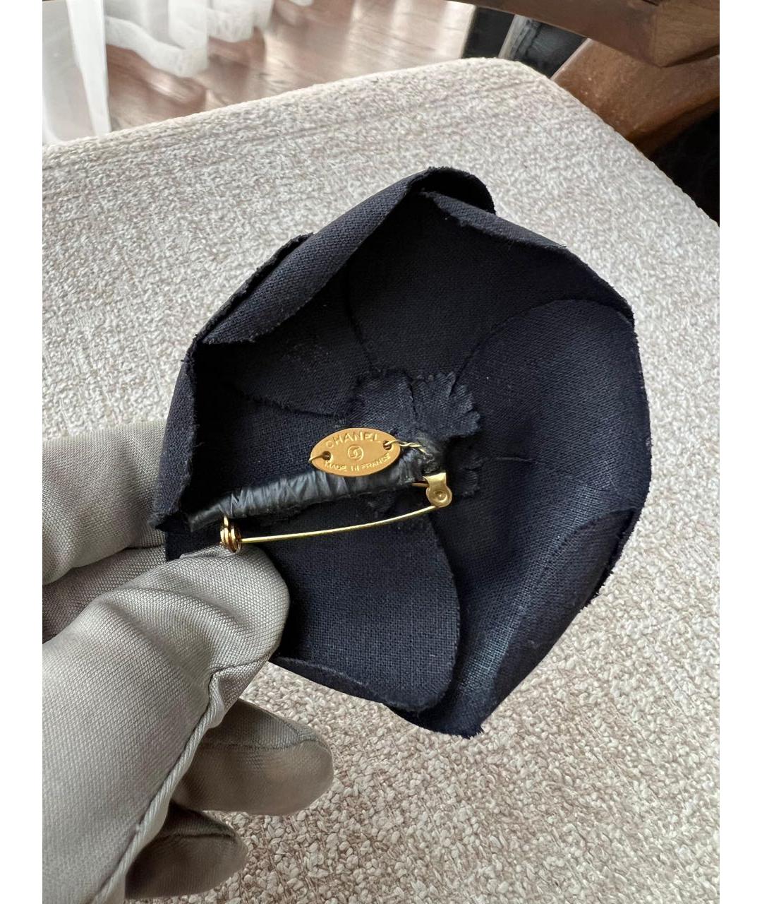 CHANEL Черная булавка / брошь, фото 4