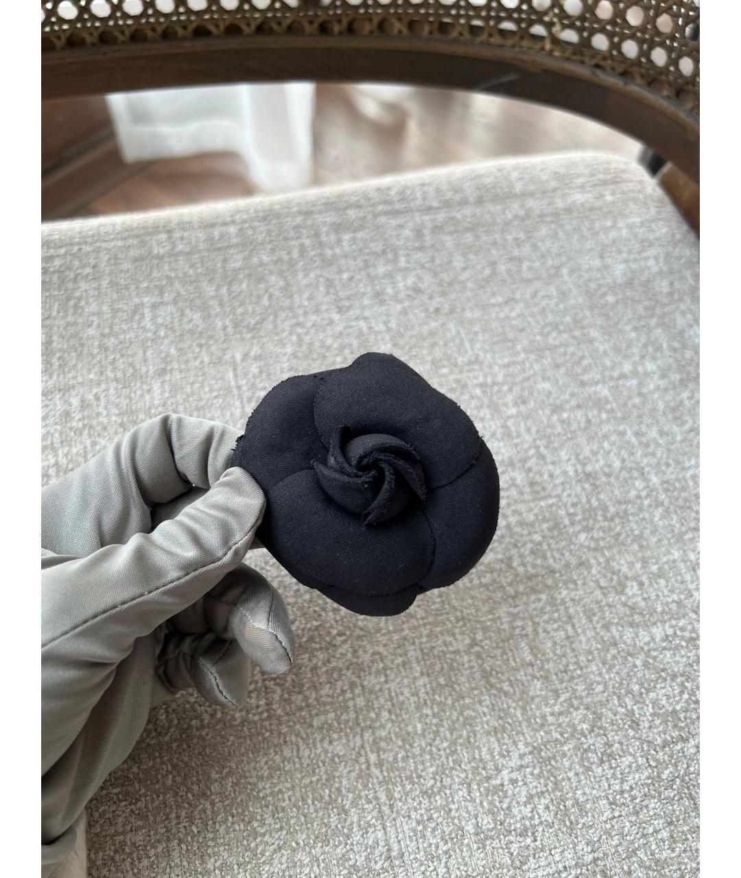 CHANEL Черная булавка / брошь, фото 2