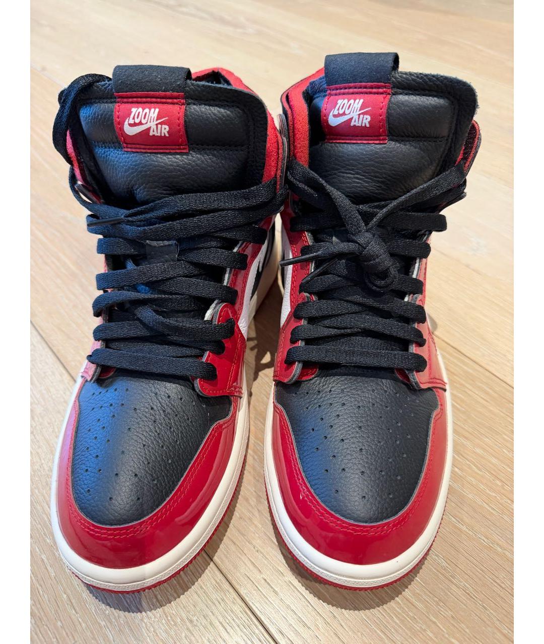 NIKE Красные кожаные кеды, фото 7