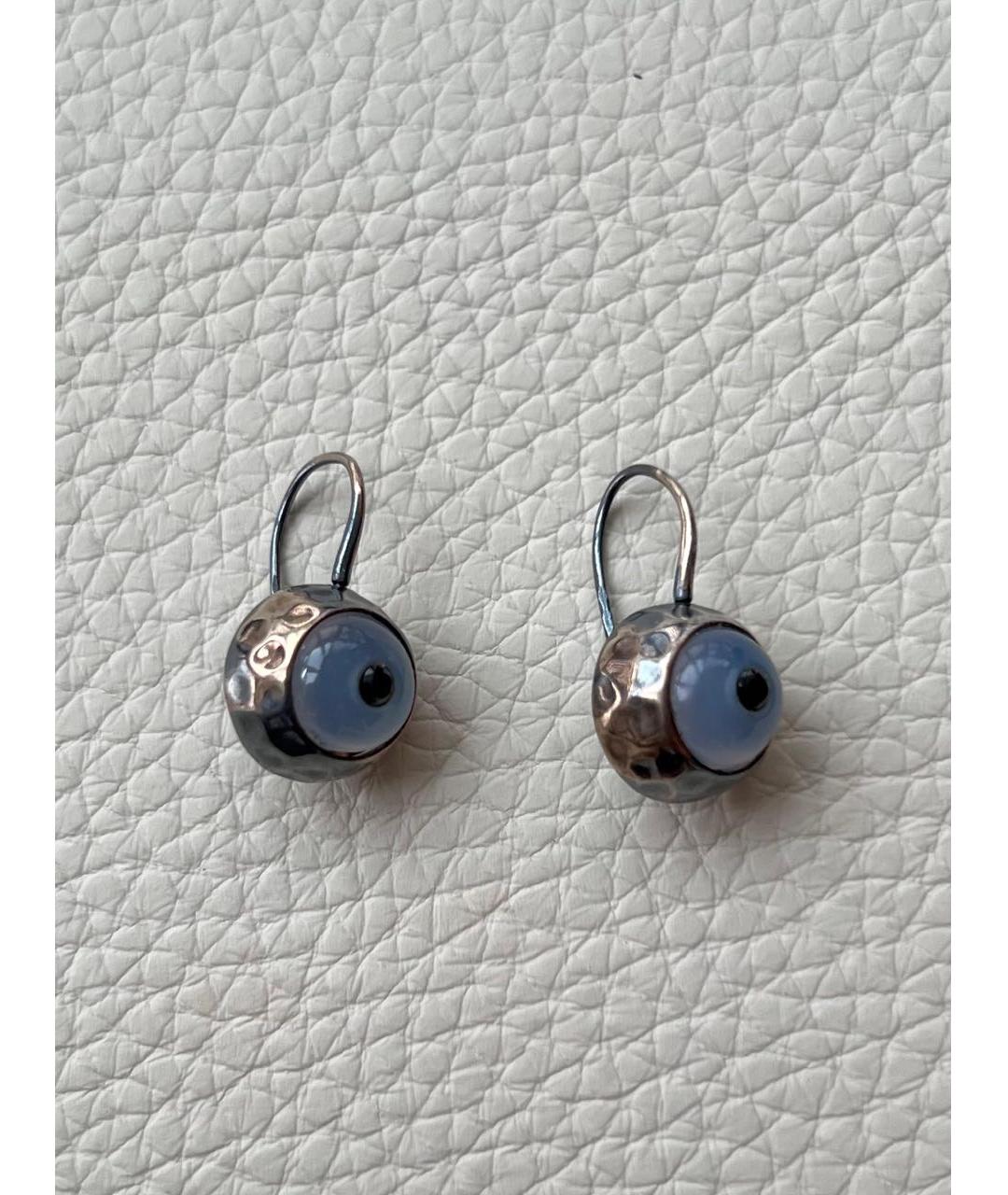 BOTTEGA VENETA Белые серьги, фото 7