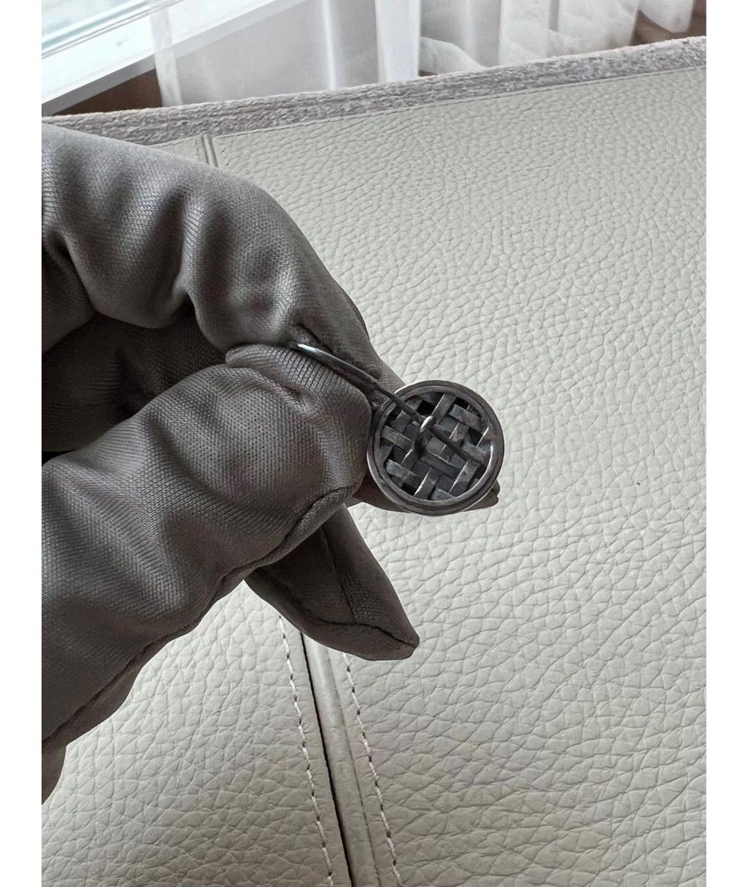 BOTTEGA VENETA Белые серьги, фото 4