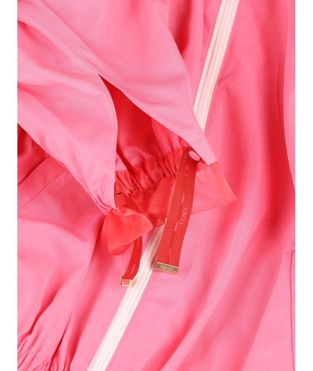 FENDI Розовая куртка, фото 3