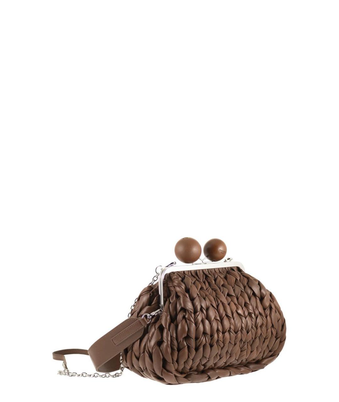 WEEKEND MAX MARA Коричневая сумка с короткими ручками, фото 4