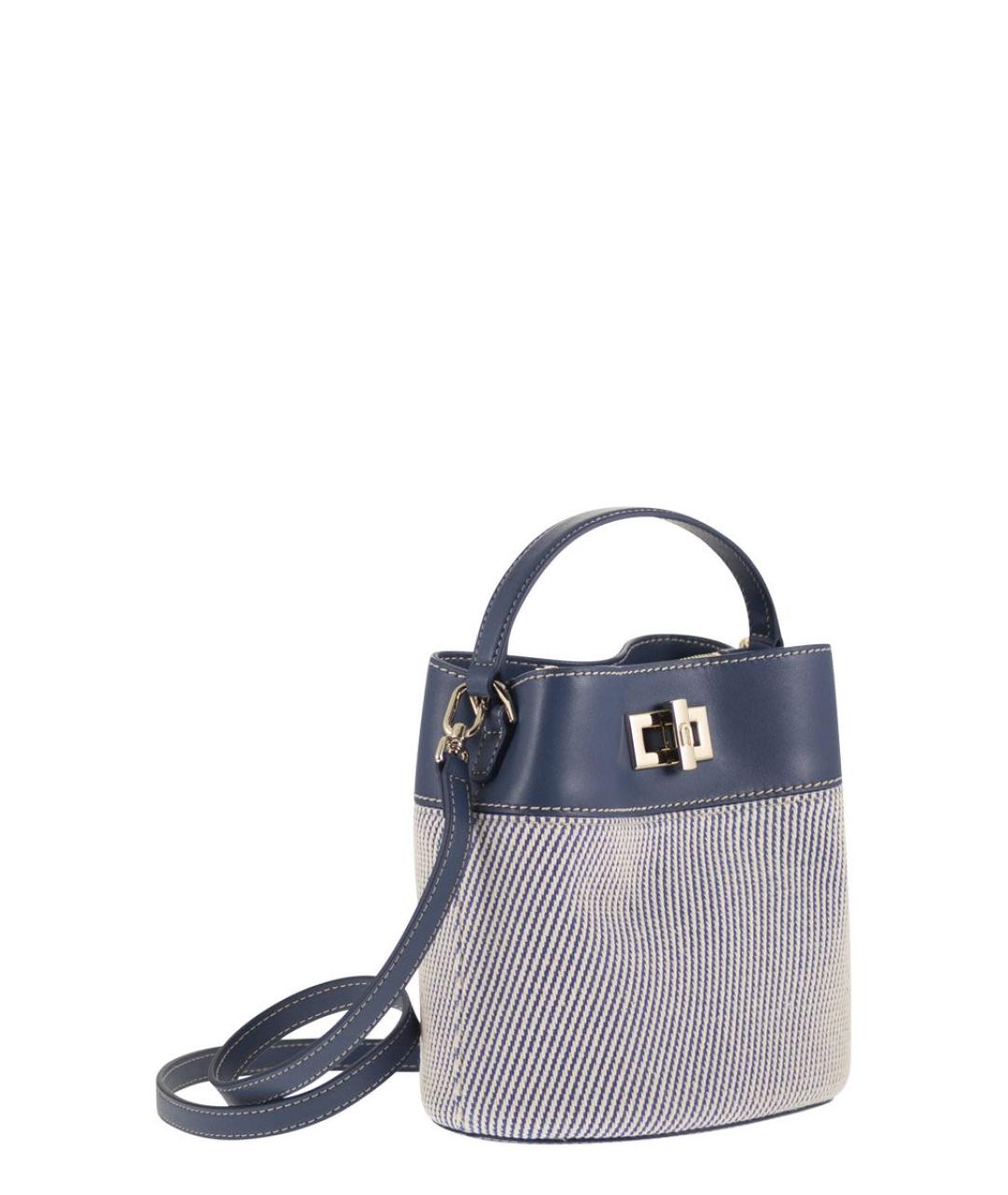 FURLA Синяя сумка через плечо, фото 4