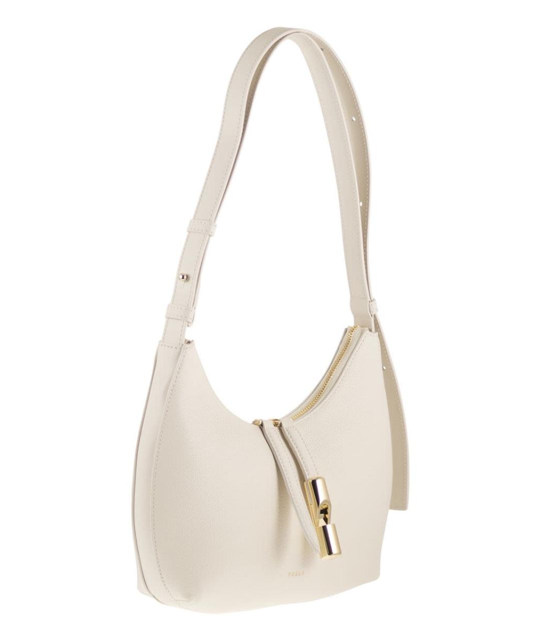 FURLA Бежевая сумка через плечо, фото 4