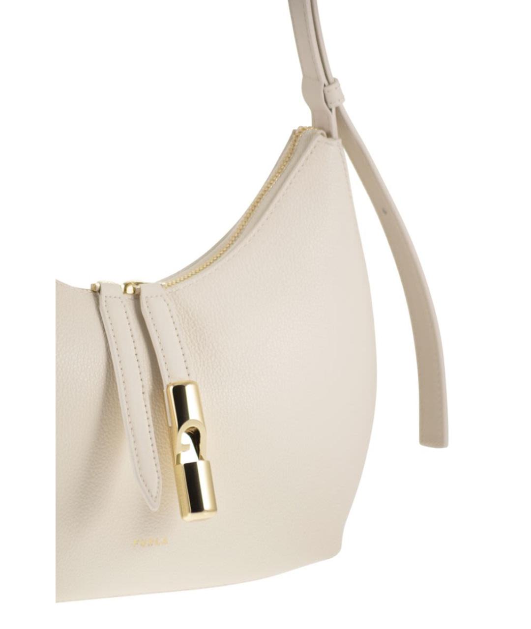 FURLA Бежевая сумка через плечо, фото 5