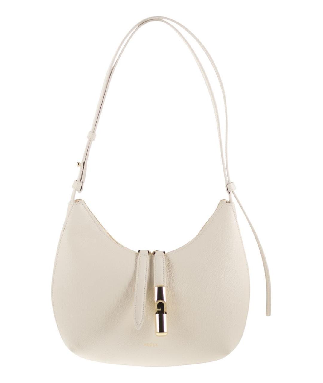 FURLA Бежевая сумка через плечо, фото 1