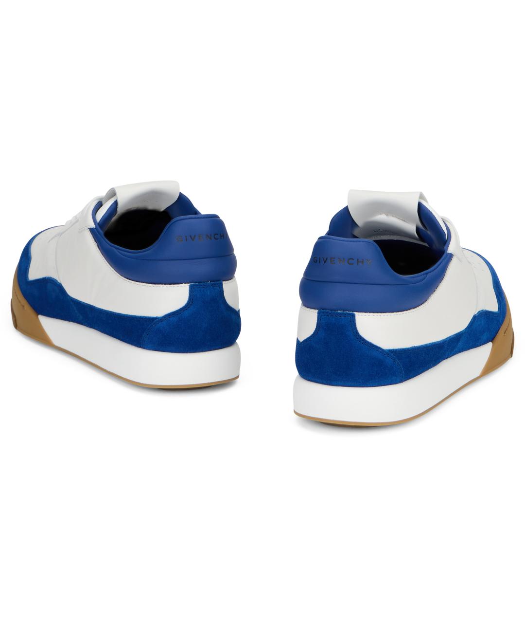 GIVENCHY Белые кожаные низкие кроссовки / кеды, фото 4