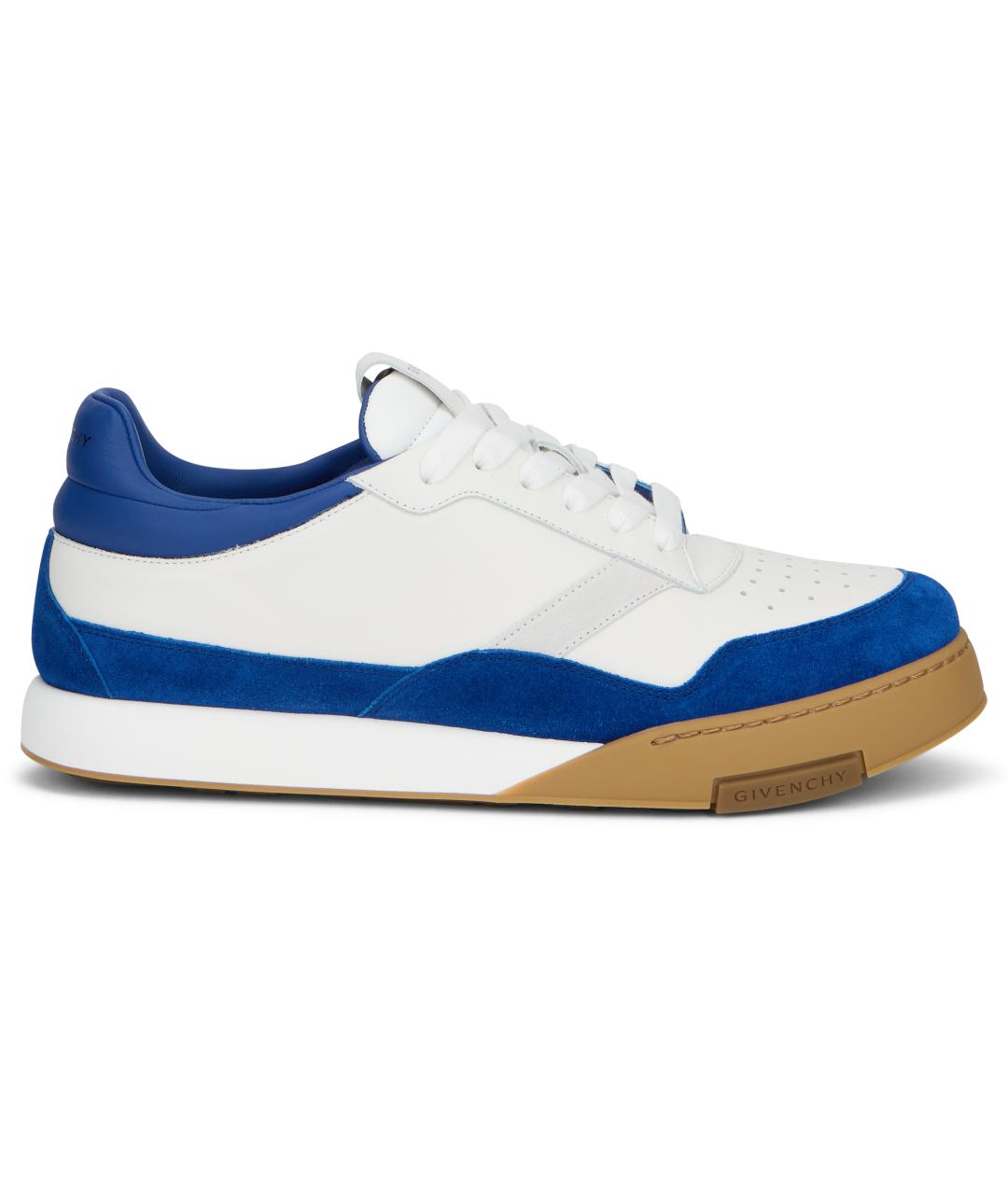 GIVENCHY Белые кожаные низкие кроссовки / кеды, фото 2