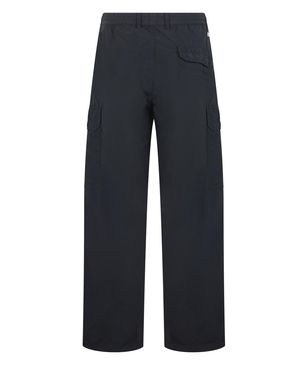 CP COMPANY Черные полиамидовые повседневные брюки, фото 2