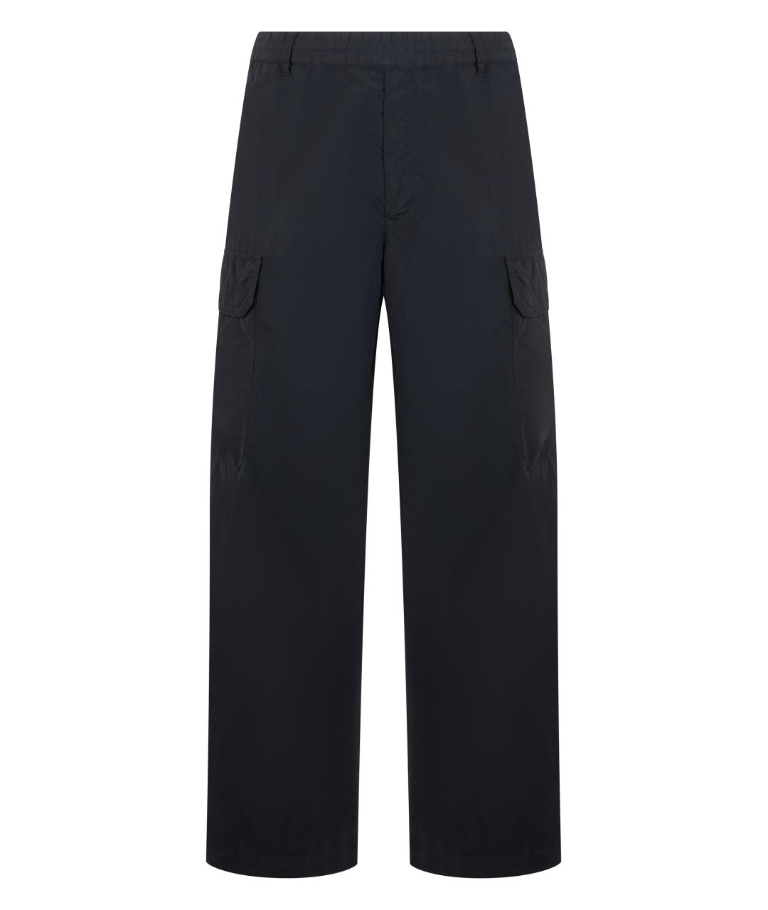 CP COMPANY Черные полиамидовые повседневные брюки, фото 1