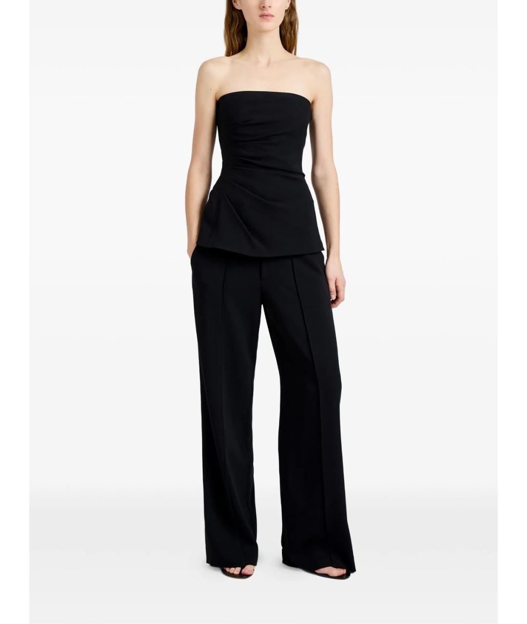 PROENZA SCHOULER Черный полиэстеровый корсет, фото 5