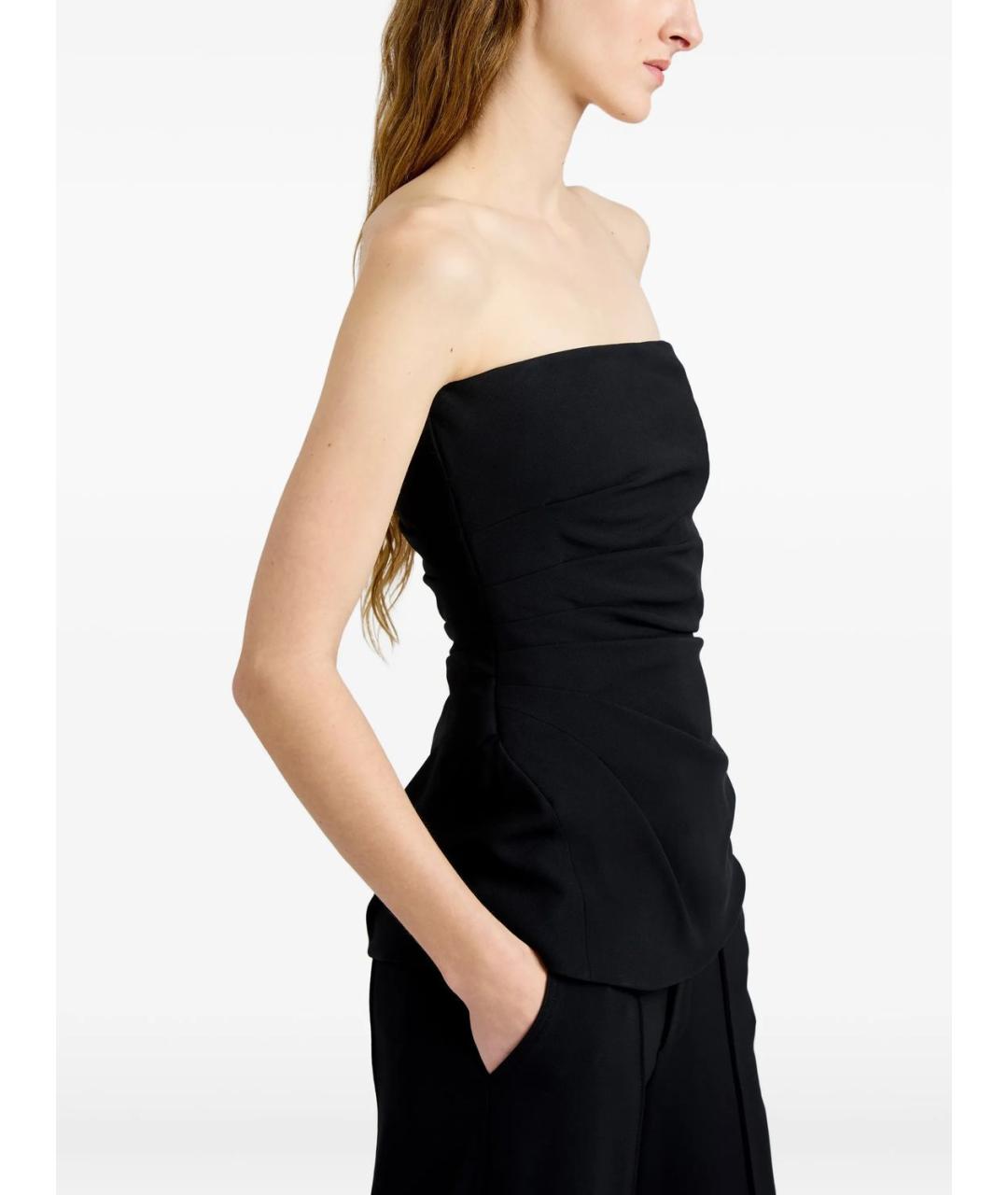 PROENZA SCHOULER Черный полиэстеровый корсет, фото 3