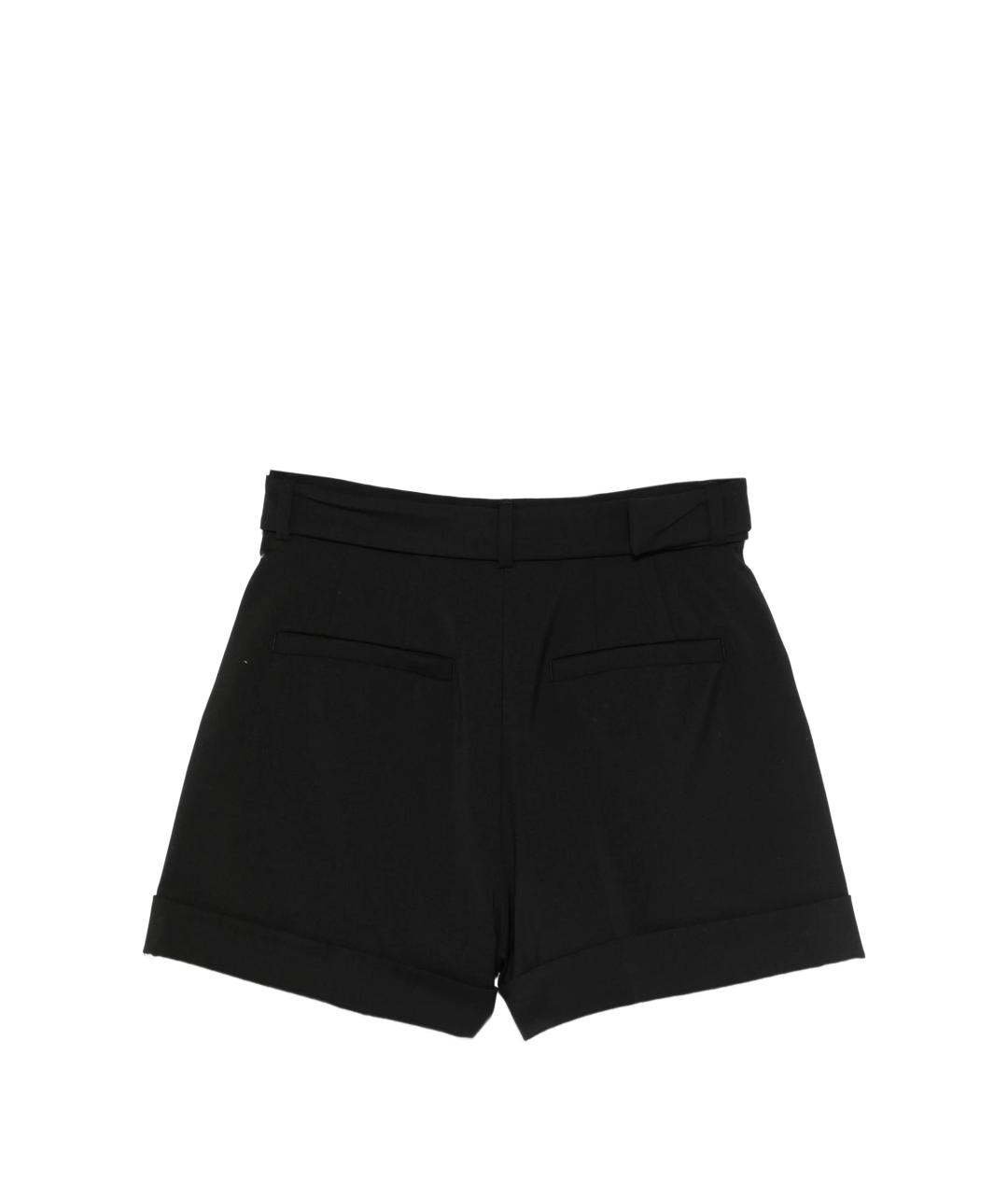 MAX MARA Черные шерстяные шорты, фото 2