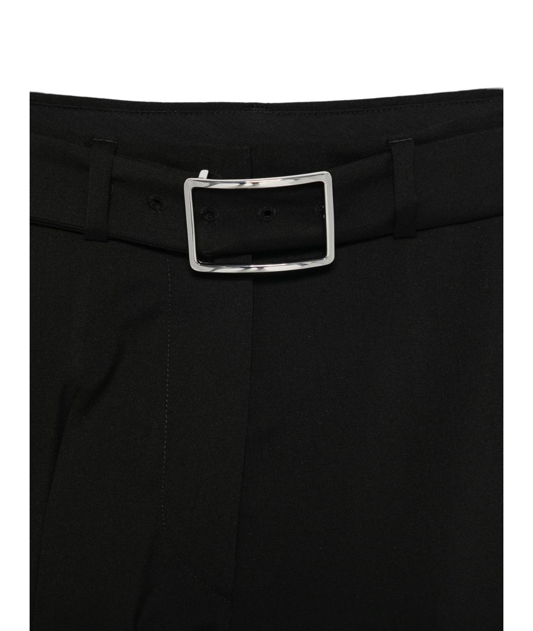 MAX MARA Черные шерстяные шорты, фото 3