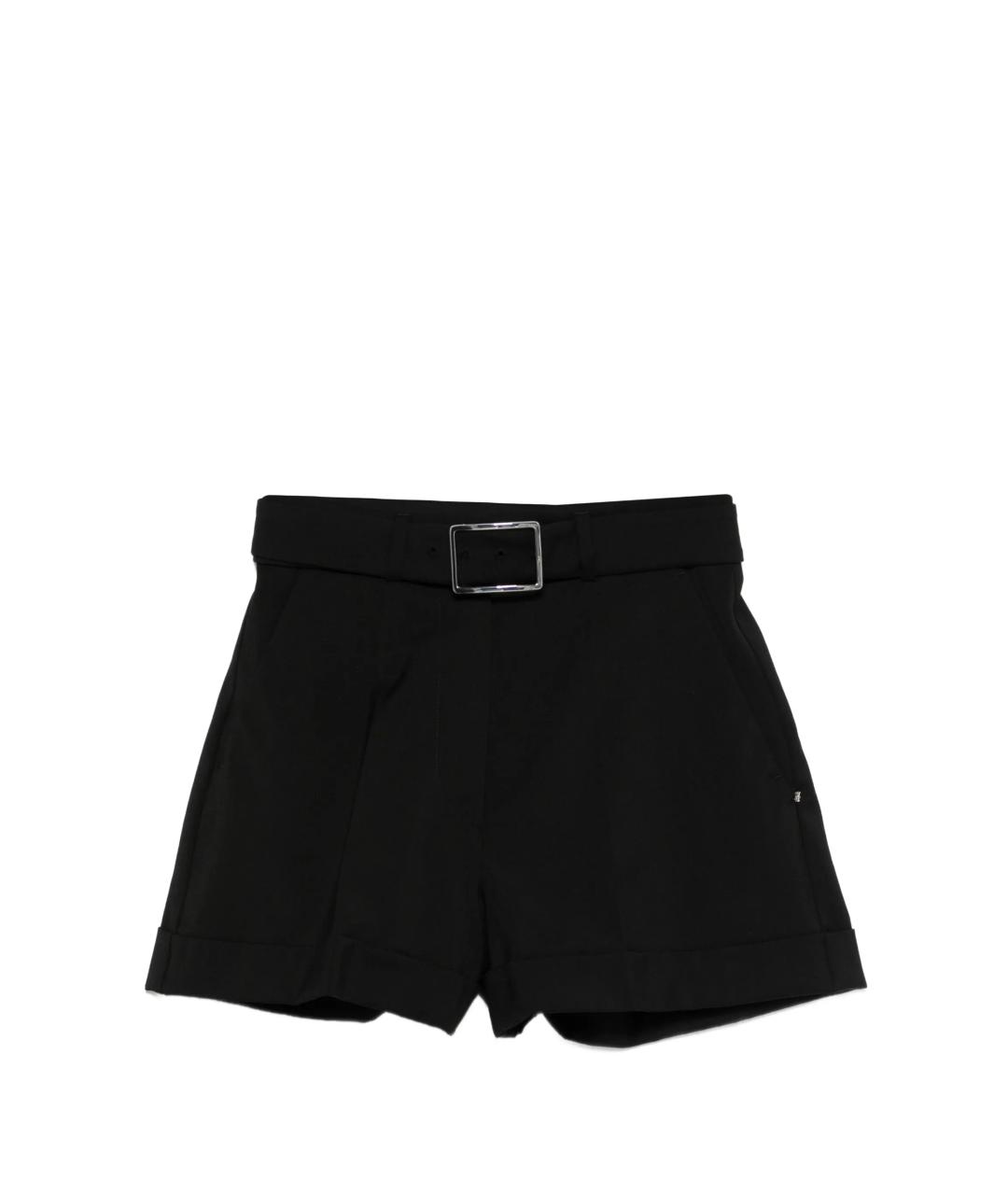 MAX MARA Черные шерстяные шорты, фото 1