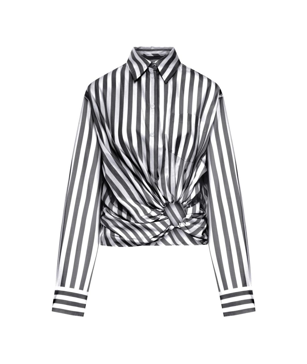 MAX MARA Черная хлопковая рубашка, фото 1