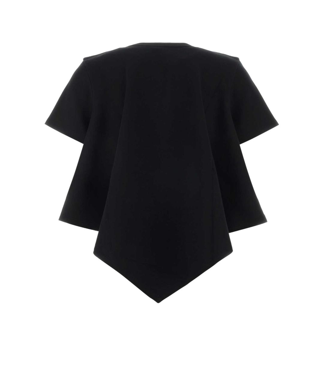 LOEWE Черная хлопковая футболка, фото 2