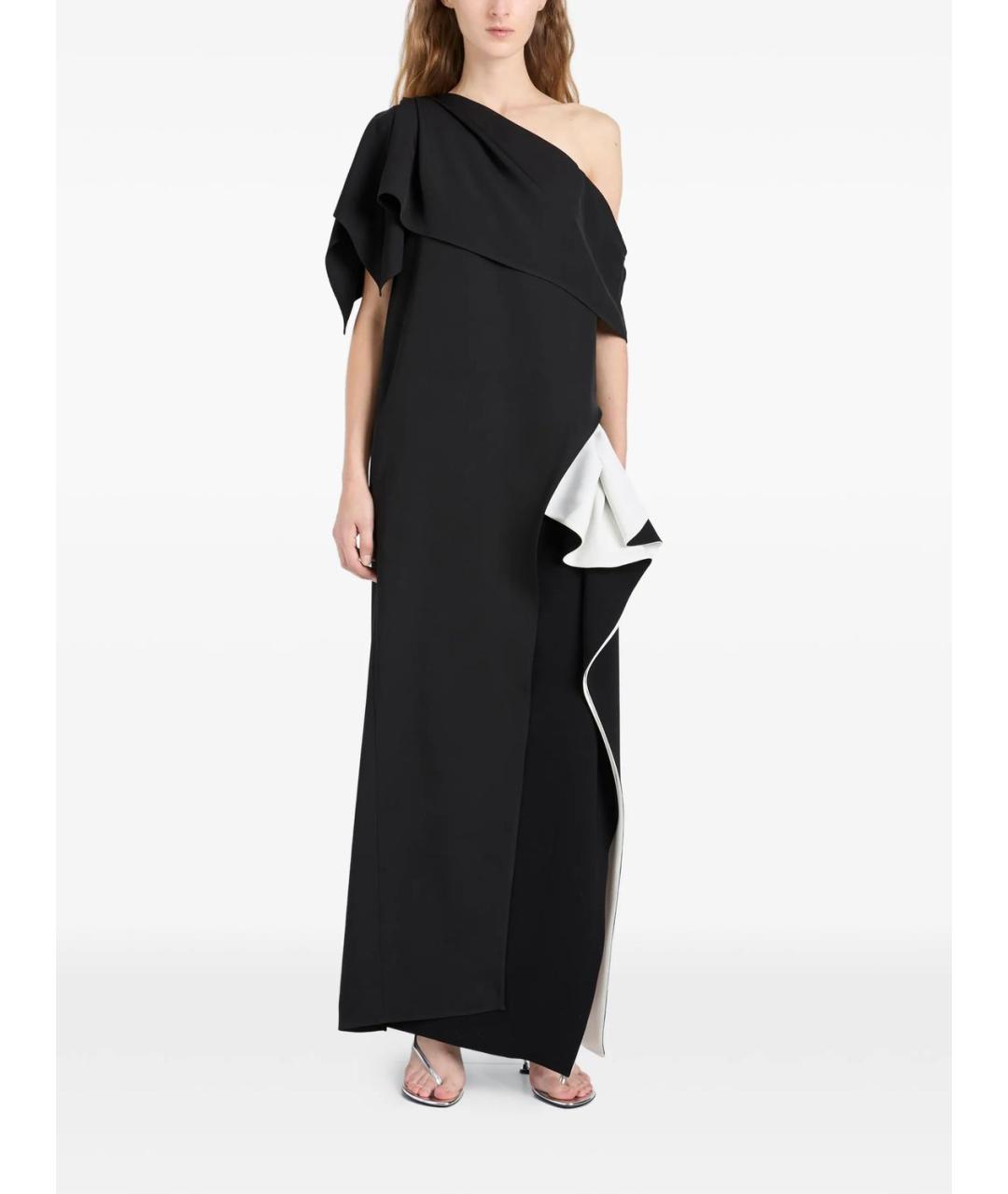 PROENZA SCHOULER Черная ацетатная юбка миди, фото 2