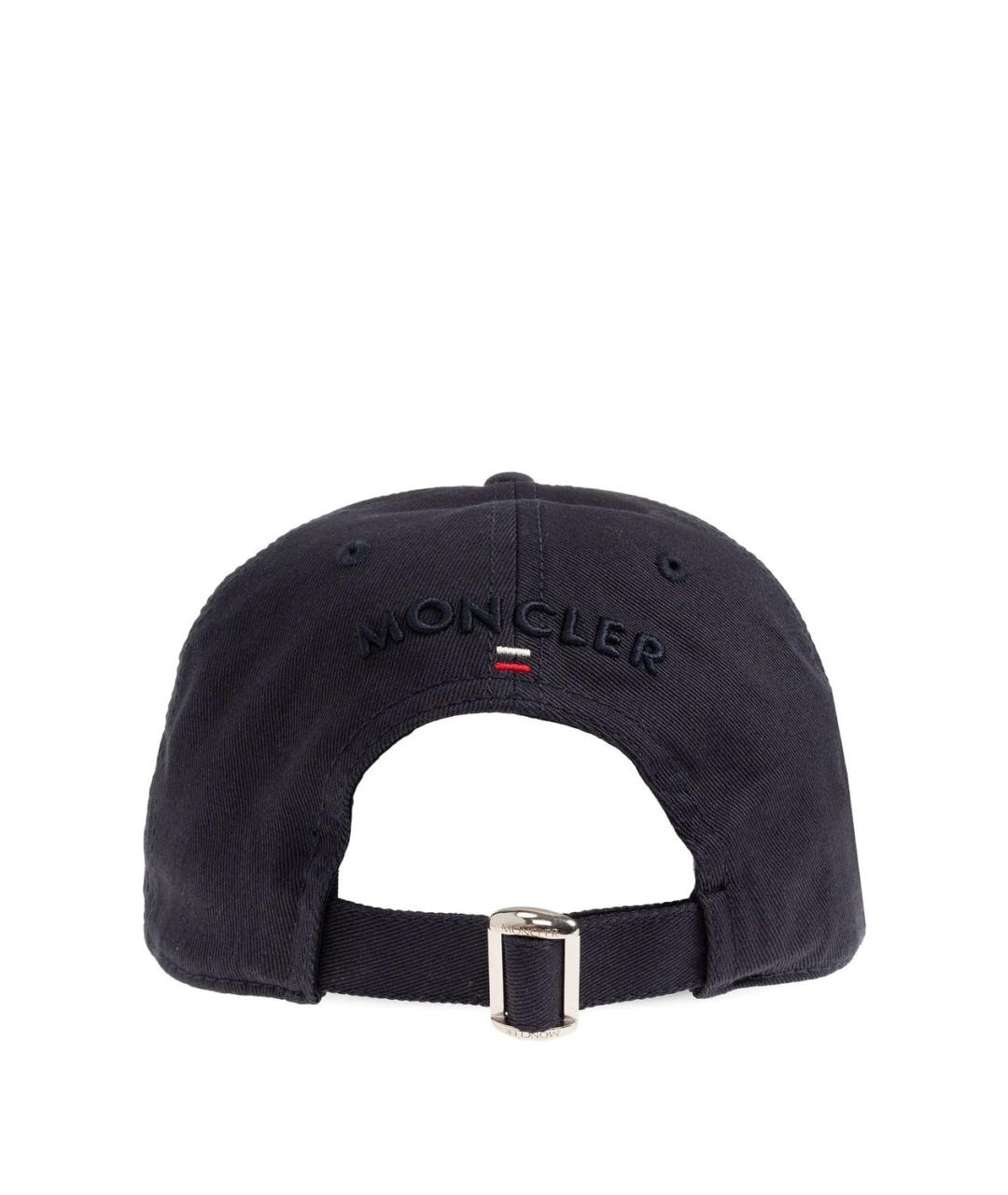 MONCLER Синяя хлопковая кепка/бейсболка, фото 3