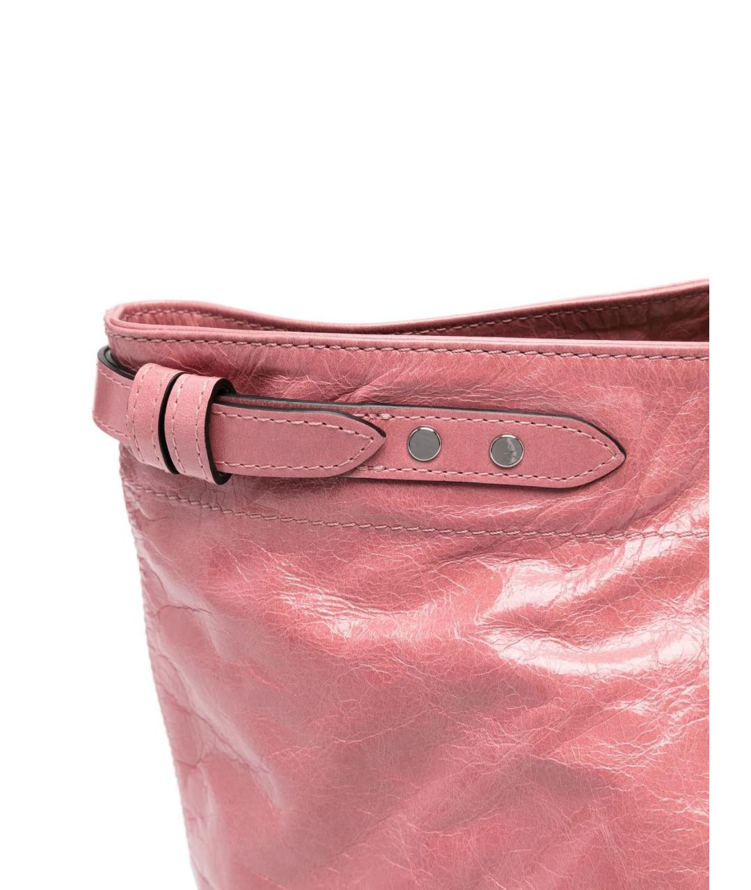 ISABEL MARANT Розовая сумка тоут, фото 2